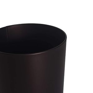 Poubelle en métal moderne, poubelle ronde minimaliste pour salle de bain, chambre à coucher, bureau, usage domestique - Product Image 2