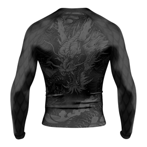 เสื้อรัดกล้ามเนื้อ MMA ระบายอากาศได้ดี ผ้าสเตรช รับสกรีนโลโก้ สำหรับ BJJ ยิมนาสติกต่อสู้ ราคาถูก ขายส่ง - Product Image 4