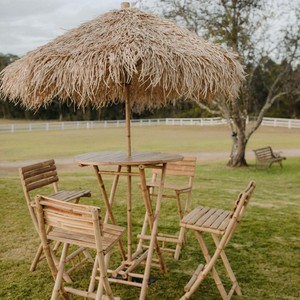 ร่มไม้ไผ่ทรงทิกิ หลังคาจากไม้ไผ่ ร่มกันแดดกลางแจ้งสำหรับสวน รีสอร์ท โรงแรม ขายส่ง Kingcraftviet - Product Image 1