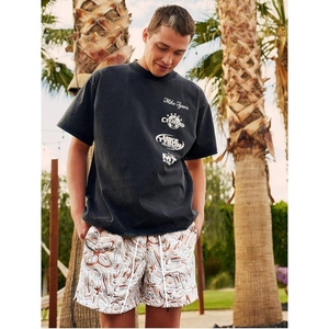 Shorts de sport pour homme en mesh avec logo personnalisé, motif graphique, légers, respirants, pour le basketball et l'entraînement - Product Image 3