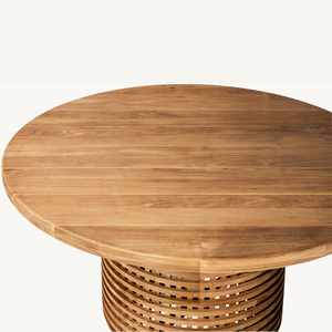 โต๊ะกาแฟไม้สัก ดีไซน์เรียบง่าย ทันสมัย เหมาะสำหรับใช้งานกลางแจ้ง คุณภาพดีและทนทาน - Product Image 4