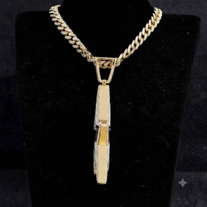 สร้อยคอจี้รูปดาว Luxial Jewels ชุบทองคำขาว 18K ประดับเพชรโมอิสซาไนต์ทรงเหลี่ยมเจียระไนแบบบริลเลียนท์ สไตล์ฮิปฮอป สำหรับเด็กและผู้ใหญ่ ใส่ได้ทุกวัน - Product Image 5