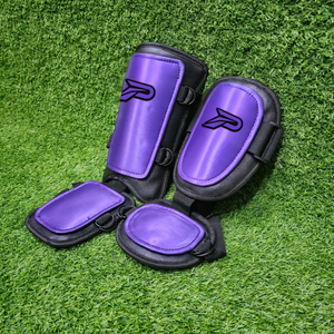 Protian - Protectores de Codo y Pierna de Béisbol Personalizados de Primera Calidad, Ligeros, de Cuero, para Adultos y Jóvenes, Protección Deportiva de Fibra de Carbono/ABS/PVC - Product Image 6