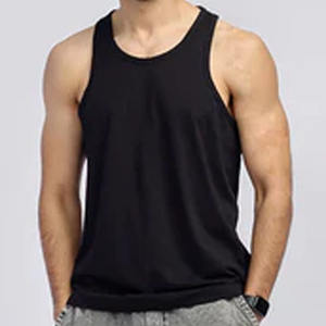 Camiseta sin Mangas para Hombre, Negra, de Primera Calidad, Último Modelo, Diseño Nuevo, Personalizable, Transpirable, Talla para Adultos, para Gimnasio y Entrenamiento - Product Image 6