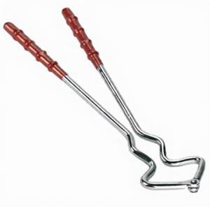 Herramienta Veterinaria Obstétrica Reutilizable de Acero Inoxidable, Ajustable, con Mango Antideslizante Rojo, Equipo para Ganado - Product Image 2