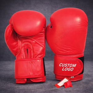 Guantes de boxeo de diseño personalizado para clubes deportivos, guantes de entrenamiento para patadas, Muay Thai, venta al por mayor - Product Image 1