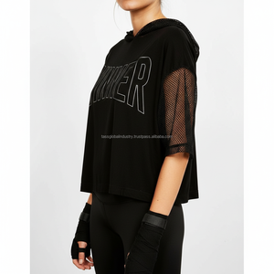 Women <b>Mesh</b> Jersey <b>Top</b> Oversized Cropped Sublimation Quick Dry Custom OEM Wholesale - Product Image 3