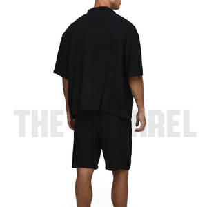 Conjunto de Camiseta y Pantalones Cortos para Hombre, Diseño Nuevo, Verano, Casual, Transpirable, Hecho en Pakistán, Cómodo, Ligero, a Bajo Precio - Product Image 4