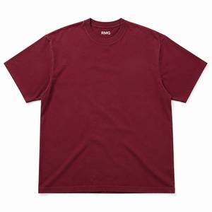 เสื้อยืดโอเวอร์ไซส์ ยูนิเซ็กซ์ ผ้าคอตตอนหนา 280 GSM 100% คอตตอน ไซส์พลัส  แบบเรียบ ย้อมสีธรรมชาติ เป็นมิตรกับสิ่งแวดล้อม - Product Image 1