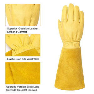 Welding <b>Gloves</b> New Listing Safety Protective Leather Welding <b>Gloves</b> Cowhide Split Leather Manufacturing - Product Image 5