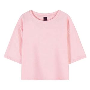 Tops Deportivos Cortos de Algodón Puro de Primera Calidad Personalizados para Gimnasio y Entrenamiento, con Logotipo Estampado y Parches de Chenilla, Colección 2025 - Product Image 5