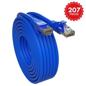 Cavo Ethernet Cat 6 da 20 piedi - Cavo Internet RJ45 ad alta velocità per connessione di rete WiFi per computer - Product Image 1