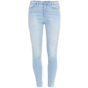 Jeans en denim délavé pour homme, coupe droite, déchirés, slim, décontractés, streetwear, conception personnalisée OEM - Product Image 2