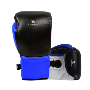 Gants de boxe en cuir véritable avec logo personnalisé, design respirant, sangle de poignet réglable pour l'entraînement et le sparring 2026 - Product Image 4