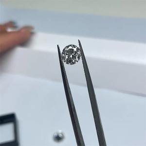 Diamantes sintéticos sueltos de corte brillante redondo, cultivados en laboratorio mediante HPHT, de 0.8 mm a 3.0 mm, color blanco EF, claridad VVS, para joyería. - Product Image 3