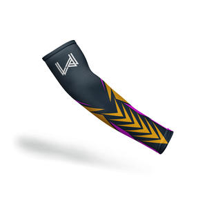 Custom Unisex Compression Heat Transfer Printed Sports <b>Arm</b> <b>Sleeves</b> UV <b>Protection</b> Personalized Logo Text 100% Polyester Fabric - Product Image 2