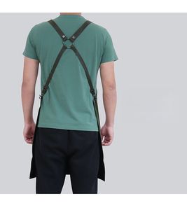 High Quality Vintage Cowhide <b>Leather</b> <b>Aprons</b> for Men / Custom Made Men Light Weight <b>Leather</b> <b>Aprons</b> for Sale - Product Image 2