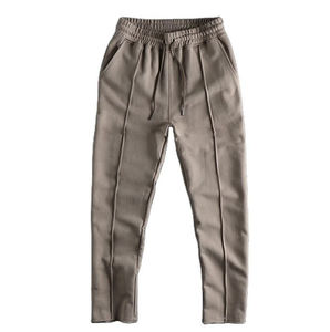 Pantalon de survêtement tricoté pour homme, qualité supérieure, décontracté, coupe oversize, en coton, infroissable, multi-poches, avec braguette zippée, taille mi-haute, pour la gym - Product Image 4