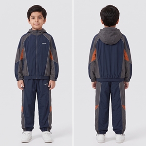 ชุดวอร์มออกกำลังกายสำหรับวัยรุ่น แบบสปอร์ต ยืดหยุ่น สวมใส่สบาย ระบายอากาศได้ดี น้ำหนักเบา ดีไซน์สีสันตัดกัน สำหรับทุกเพศ ขายส่งแบบ OEM - Product Image 4