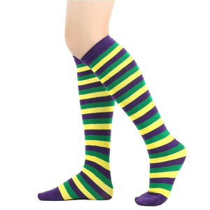 Nuevos Calcetines de Punto Holgados, Diseño Sólido, Calcetines Deportivos para Hombre con Logotipo Personalizado, Calcetines de Fútbol para Mujer, Ropa para el Mardi Gras - Product Image 1
