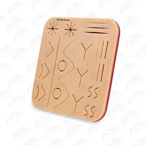 Kit de suture, lames chirurgicales en acier inoxydable, instruments chirurgicaux, modèle d'entraînement médical réutilisable de qualité supérieure, coussin de suture - Product Image 2