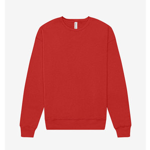 Sweat-shirt décontracté Bella+Canvas en mélange de coton 100% premium, écologique, en molleton éponge, 3945, hiver, épaules tombantes, personnalisable - Product Image 3