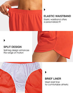 Shorts de sport personnalisés taille mi-haute pour femmes – Idéal pour le fitness, le yoga, la course à pied, le cyclisme – Tenue active douce et confortable grandes tailles - Product Image 2