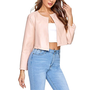 High Quality Women Leather Jacket <b>Top</b> Price Women Leather Jacket for Online Sale Made in Pakistan - Product Image 6
