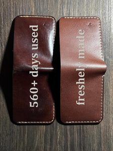 Premium Leather Wallet Low Price Stylish Men Wallet with Multiple Card Slots Coin Pocket and <b>ID</b> <b>Holder</b> By M/S SHAAD HANDICRAFTS - Product Image 4