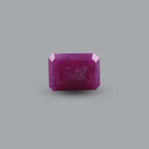 พลอยรูบี้สีชมพูแอฟริกันสังเคราะห์ทรงเอเมอรัลด์คัท 4.8 กะรัต สำหรับเครื่องประดับชั้นดี - Product Image 2