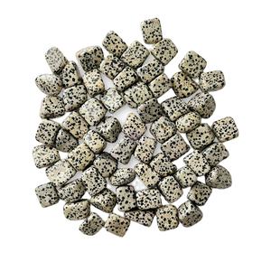 Piedras pulidas de jaspe dalmático natural, cristal curativo de piedra dalmática para Reiki, meditación, energía, decoración, venta al por mayor - Product Image 1