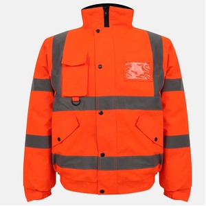 ZOHSUB POWER INDUSTRY Customized Working Safety <b>Jacket</b> <b>Workers</b> ANSI/EN ISO 20471 CLASS 1 LED Flash Waterproof High Quality - Product Image 1