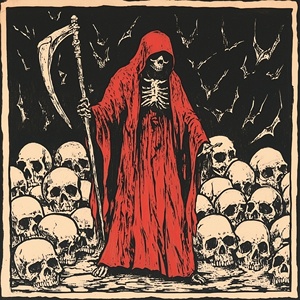 Vintage <b>Style</b> Women's Satin Square Hair Scarf Geometric Pattern Headband Multi-Design Bandana for Hair-for Spring - Product Image 1