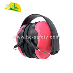 HC708 Children Foldable Protective Safety Earmuffs Compact Design Soft PVC Cushion Lightweight ABS CE ANSI Certified - Product Image 3