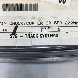 SVG Track Systems 99-23217-01 Spin Chuck Coater 90 - Équipement et pièces semi-conductrices de renommée mondiale et de confiance - Product Image 3
