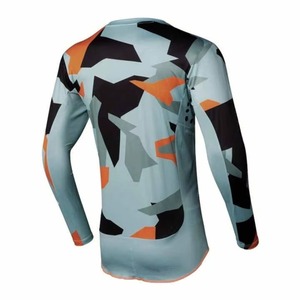 เสื้อเจอร์ซีย์โมโตครอสแบบกำหนดเองสำหรับผู้ใหญ่และเยาวชน ขายส่งราคาถูก เสื้อเจอร์ซีย์โมโตครอสคุณภาพสูงสำหรับทีม - Product Image 2