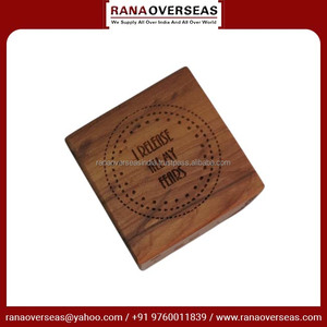 Cube d'affirmation en bois à forte demande Décor de bureau élégant avec des affirmations positives pour la pleine conscience et la motivation aux meilleurs tarifs - Product Image 4