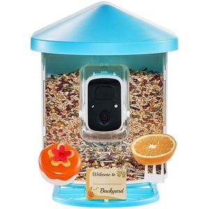 Mangiatoia per Uccelli 2K HD AI con Telecamera, Dispositivo Intelligente per l'Osservazione degli Uccelli Alimentato a Energia Solare, Cattura Automaticamente Oltre 10.000 Specie - Product Image 4