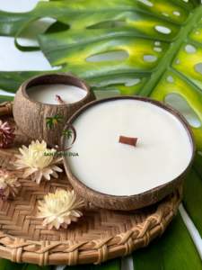 Handmade Coconut Wax <b>Candle</b> with Many Flavors for Holiday and <b>Easter</b> Decorations Made in Vietnam - Product Image 5