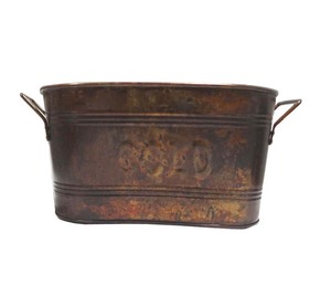 Rustic <b>Drink</b> Chiller <b>Bucket</b> for Restaurant and Banquet Beverage Service - Product Image 2