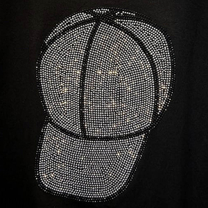 Camisetas de Hombre de Secado Rápido con Cuello Redondo, 100% Algodón, Transpirables, de Manga Corta, Estilo Urbano, Personalizables con Pedrería - Product Image 6