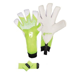 Nouvelle conception personnalisée, contact avant de la paume en latex, dos en silicone injecté, découpe hybride, conception personnalisée, enveloppes pour les doigts et le pouce - Product Image 3
