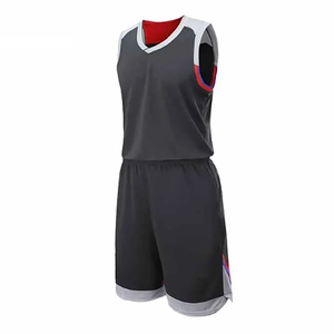 Tenues de basketball personnalisables à séchage rapide, respirantes, imprimées avec un design unique, vêtements de sport de haute qualité, vêtements d'équipe, 100% polyester - Product Image 3