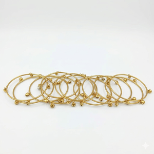 Kashmiri <b>Bangles</b> <b>Set</b> of 6 <b>Gold</b> Plated Traditional Ethnic <b>Bangles</b> <b>Set</b> for Women All Size Combo 2.4 2.6 2.8 ( 12 pieces in a <b>set</b> ) - Product Image 3