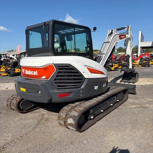 รถตักล้อยาง Bobcat E60 มือสอง พร้อมหัวตักด้านหน้าและหัวขุดด้านหลัง พร้อมชุดปั๊มหลักประสิทธิภาพสูง - Product Image 1