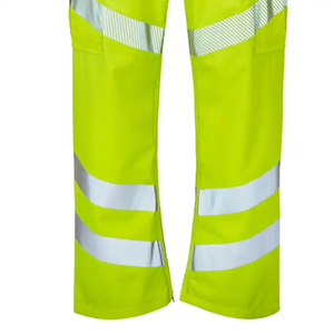 Pantalon de travail haute visibilité pour mécanicien OEM 13,75 oz. Jogger Homme Grande Taille en Denim Épais Taille Mi-Haute Haute Visibilité Antistatique - Product Image 5