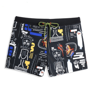 Printed Microfiber New Swim Trunks Adult Swim Trunks Men's High Waist Wholesale Cheap Colorful casual Customized - Product Image 5