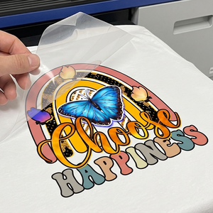Premium <b>Hot</b> Peel for Heat Transfer Printing Soft Touch Film Custom Graphics Stickers for Sweatshirts - Product Image 3