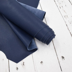 Craft Luxury Purses Wallets And Bags With Our Soft Dark Blue Pebble Grain Cowhide <b>Leather</b> Perfect For All Premium Design Project - Product Image 1