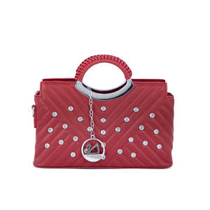 <b>Red</b> Formal P36161 <b>Handbag</b> - Product Image 3